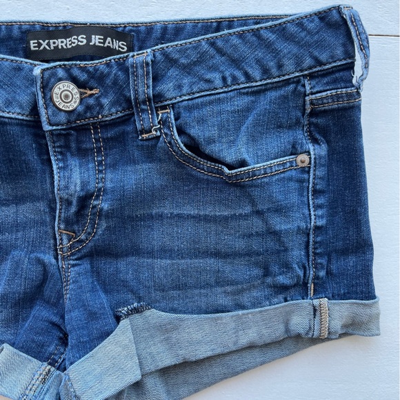 Express Denim Shorts - Picture 7 of 8